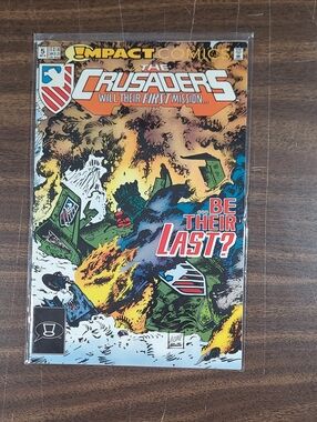 The Crusaders Comic Book #5 September 1992 Bagged